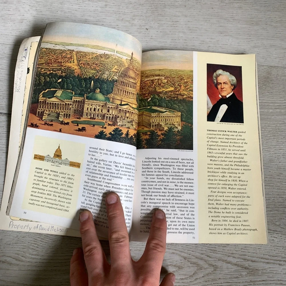 We the People The Story‎ of the United States Capitol History Book Softcover